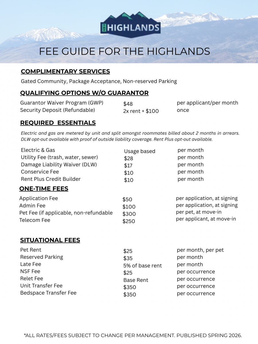 Website Fees Highlands page 0001